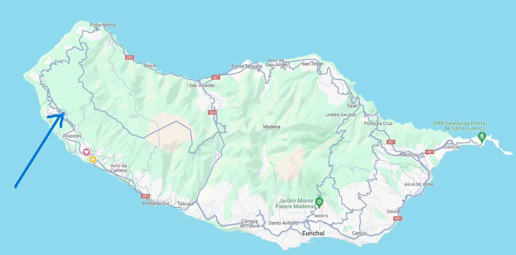 Horizon Retreat Leilighet Calheta  Eksteriør bilde